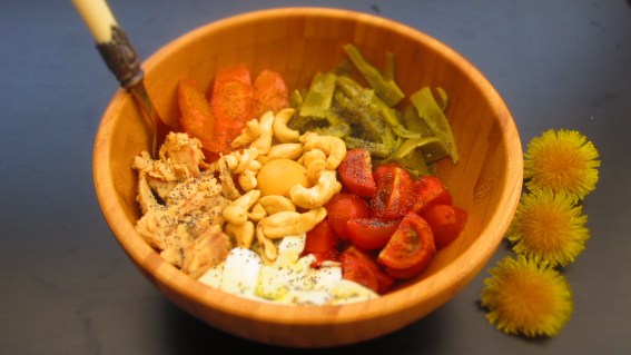 Deliciosamentesano ensalada tibia de judías verdes 2