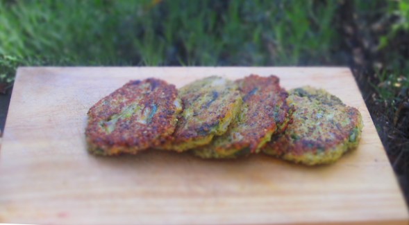 Deliciosamentesano hamburguesa de quinoa