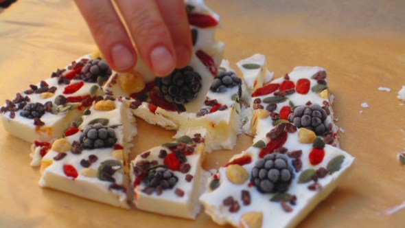 Deliciosamente Sano Barritas de yogurt helado